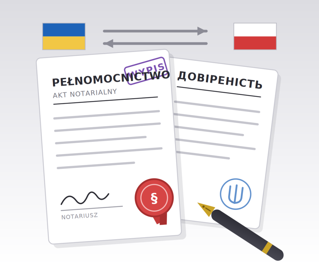 Довіреність із Польщі в Україні, як зробити